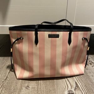 *SOLD* Victoria’s Secret striped tote